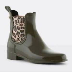 Chelsea Military Green Boots - Size 40